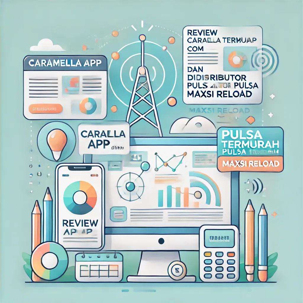 CaramellaApp.com dan Distributor Pulsa Termurah MAXsi Reload