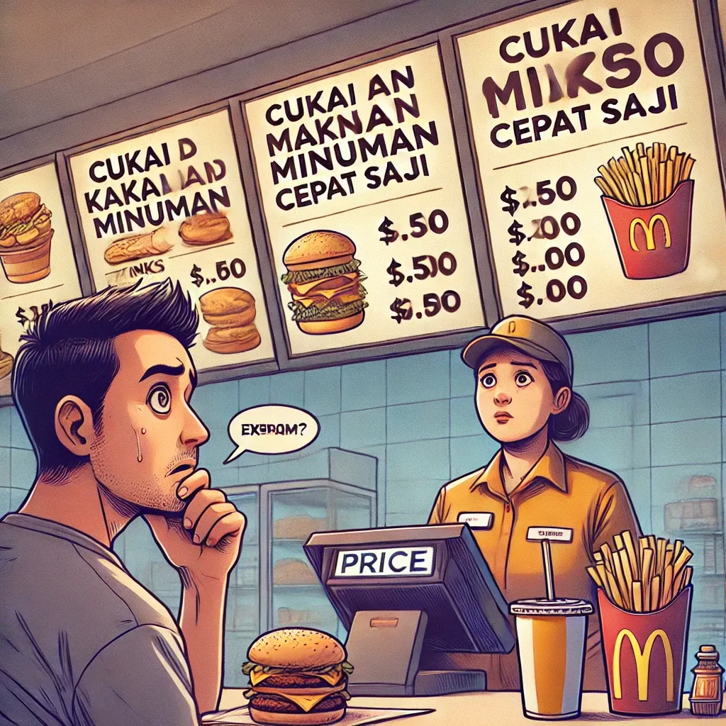 Makanan dan Minuman Cepat Saji Akan Dikenakan Cukai