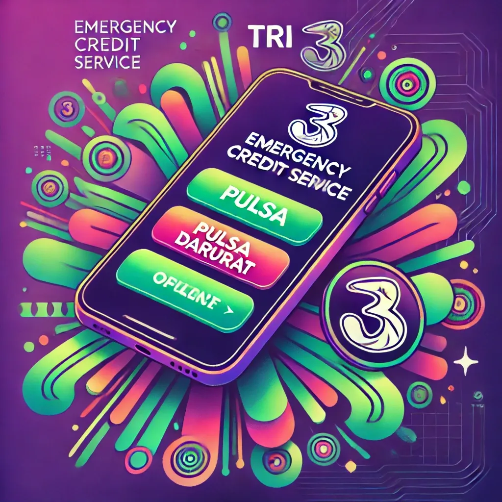 pulsa darurat untuk jaringan seluler 3