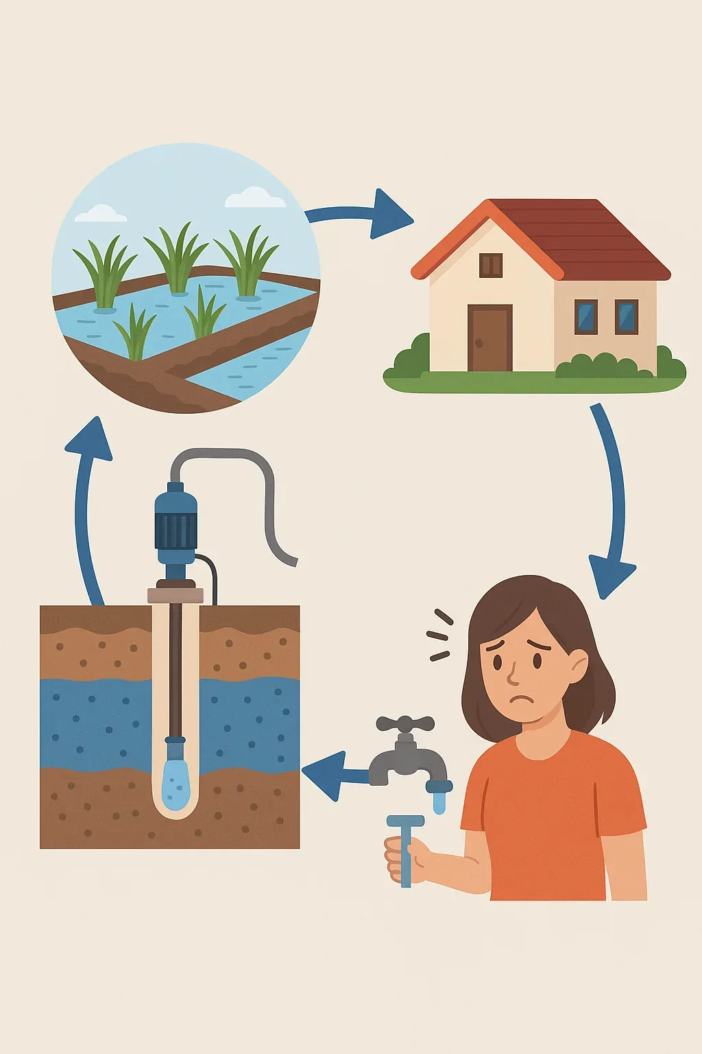 Risiko Sawah Darat: Ancaman Air Bersih di Masa Depan